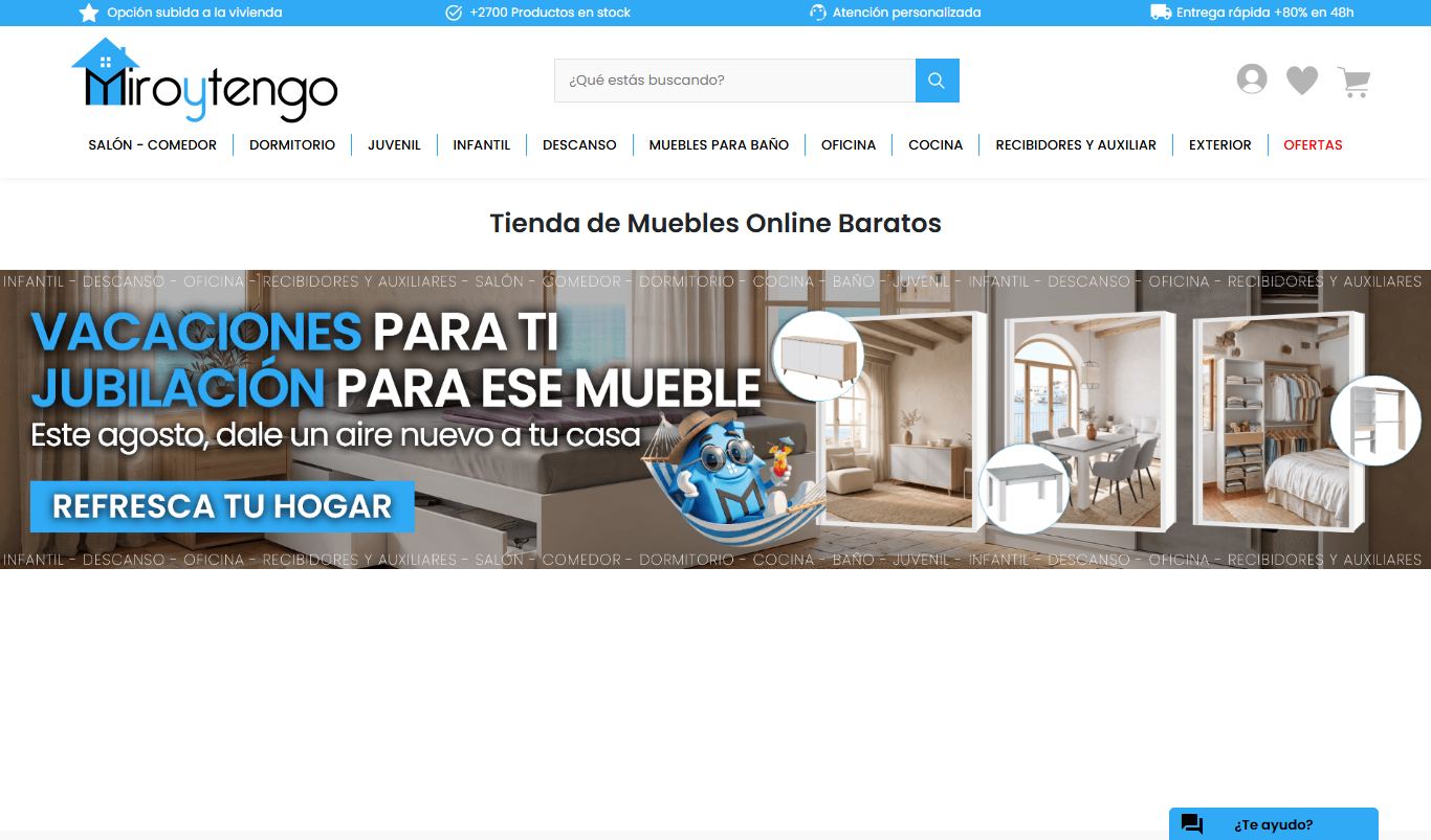 Captura de la web Miroytengo.es
